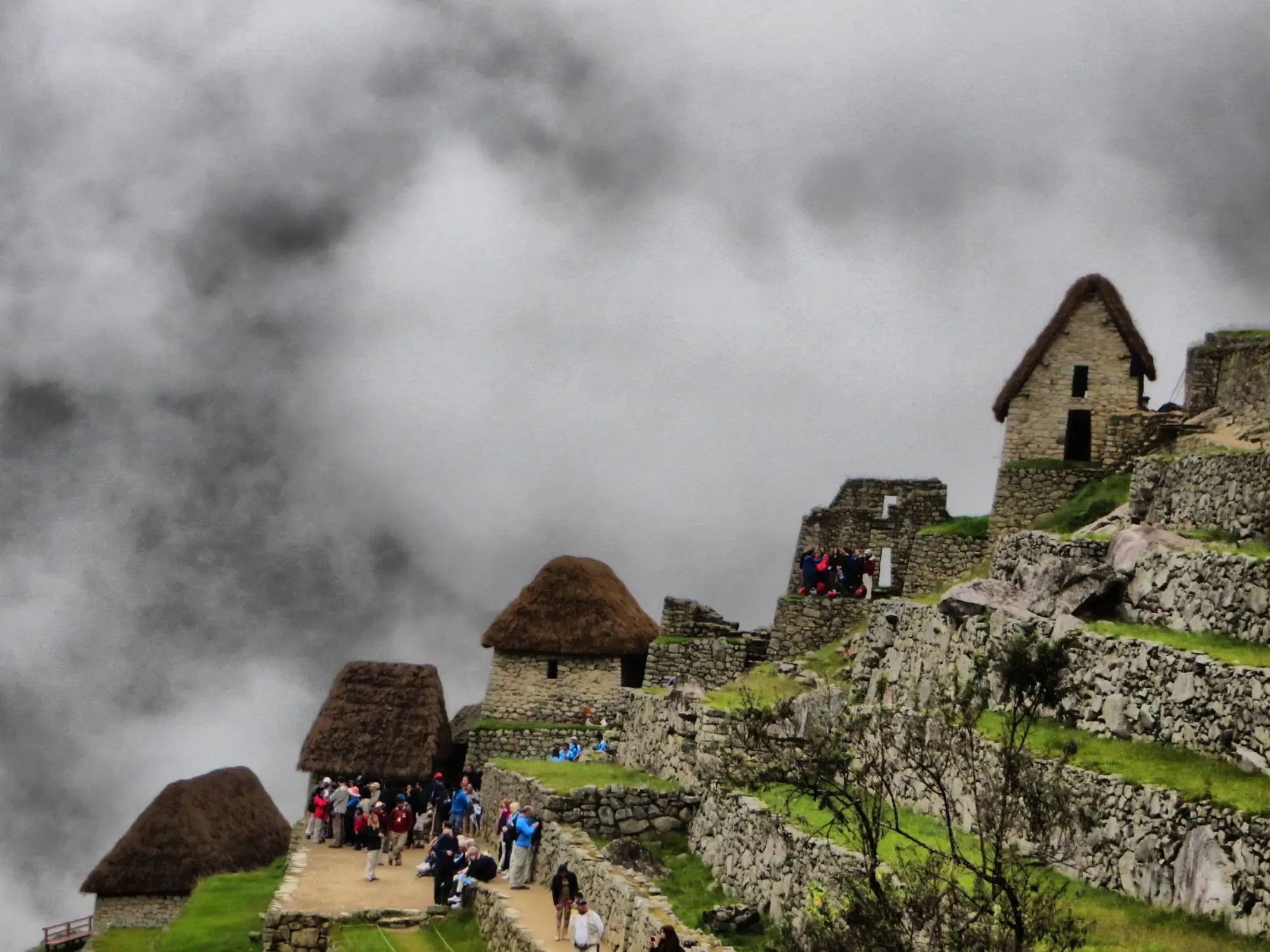 Machu Picchu house of the Guardian